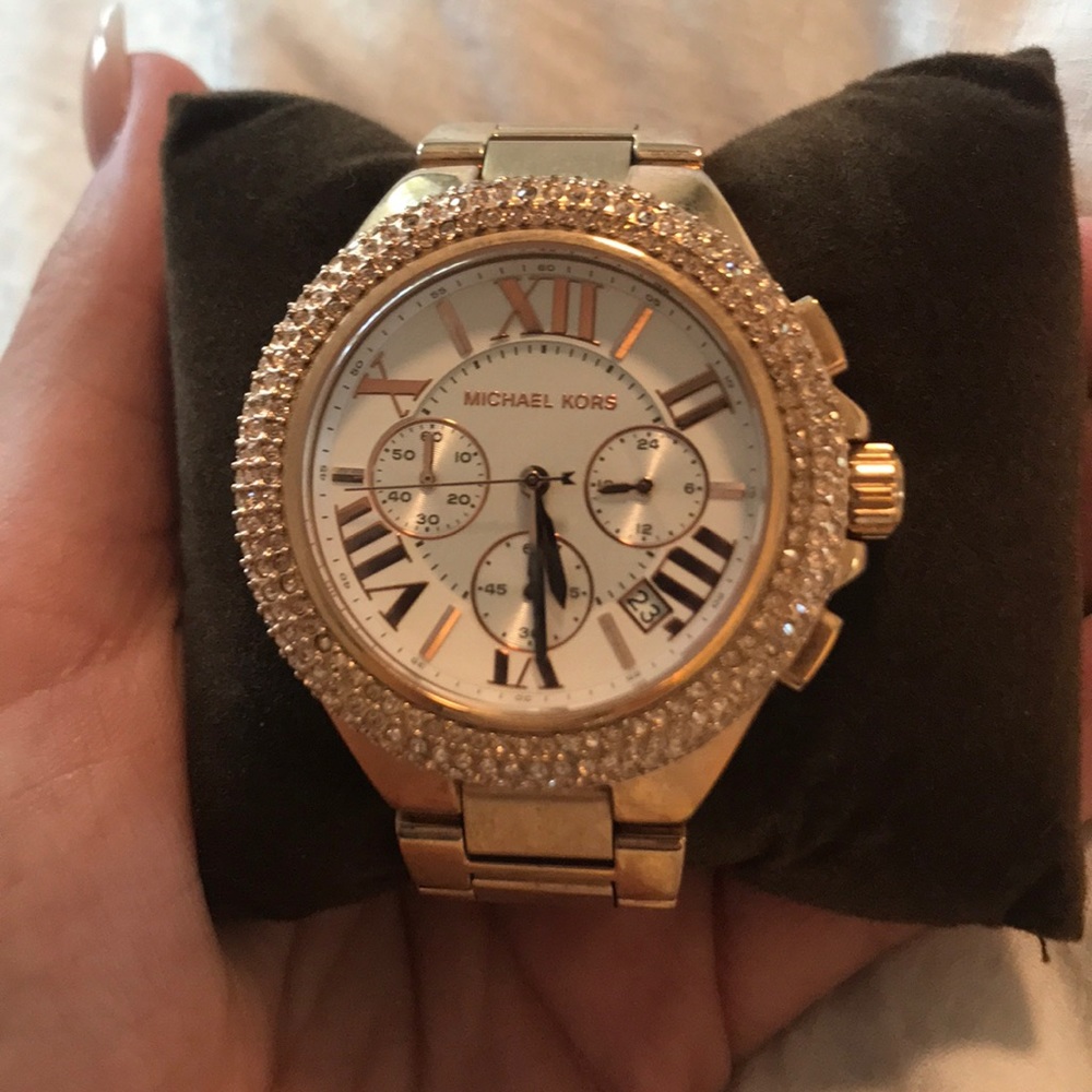Michael Kors Bling Watch rose gold